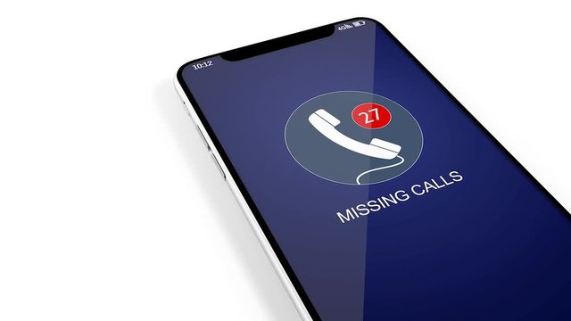 Missed call, smartphone, spam. A large number of subscribers called 14.