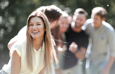 background image of a group of like-minded friends