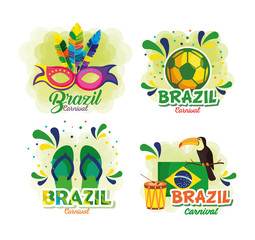 rio carnival brazilian card