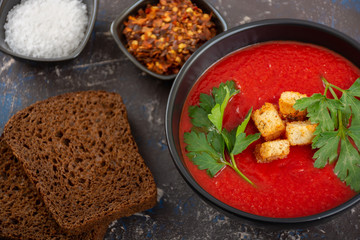 Creamy tomato soup