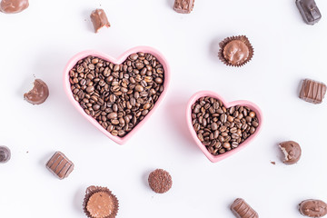 Two Coffee Hearts and Chocolates 2.0