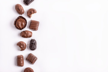 Chocolates Flatlay