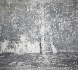 concrete wall, grey background