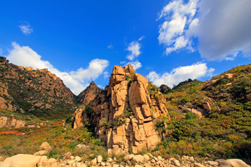 Fototapeta premium Mountain natural scenery
