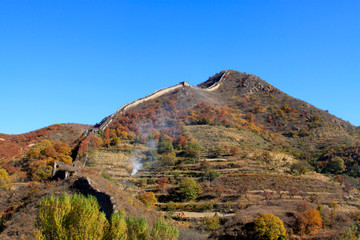 Great Wall of China architectural scenery