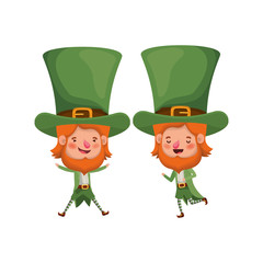 leprechauns standing avatar character