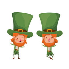 leprechauns standing avatar character