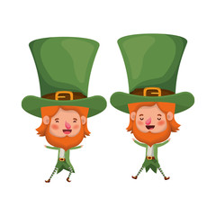 leprechauns standing avatar character