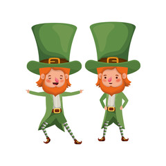 leprechauns standing avatar character