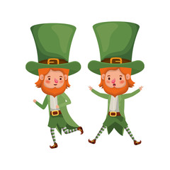 leprechauns standing avatar character