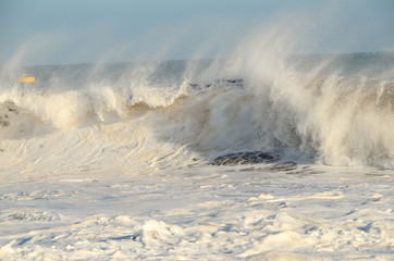 View of Storm Seascape