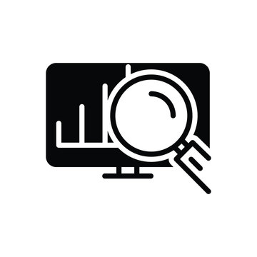 Black Line Icon For Actuarial 