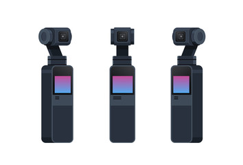 Gimbal camera take a photo movie or