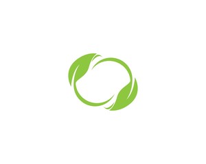 green leaf logo