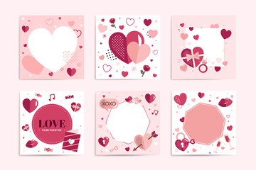 Fototapeta na wymiar Valentine's day heart graphic