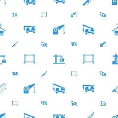 hook icons pattern seamless white background