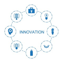 8 innovation icons