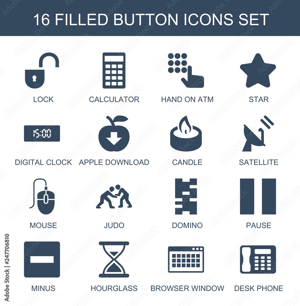 Canvas Prints button icons