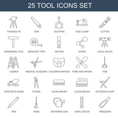 tool icons
