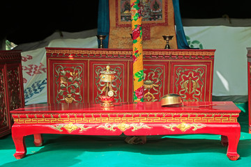 Obraz premium herdsman's table and the canister