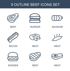 9 beef icons