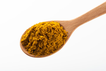 カレー粉 木製スプーン