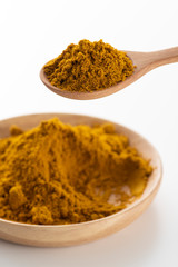 カレー粉 木製スプーン