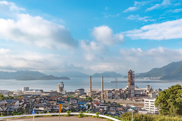 三原市 海辺の工業地帯