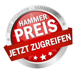 Button with Banner - Hammerpreis - jetzt zugreifen