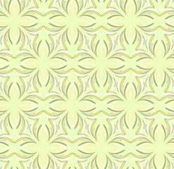 Fototapeta premium Abstract vector seamless pattern for fabric, textile, wrapping paper, wallpaper, web design, background.