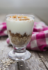 dessert lacté aux céréales