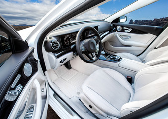 Obraz premium Travel in car. Element of design.