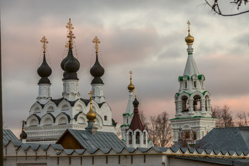 Trinity Church on November evening