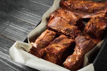 Hot pork slices