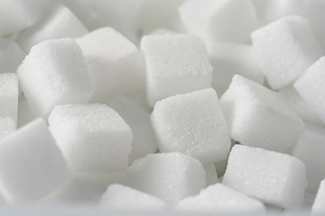 角砂糖のクローズアップ