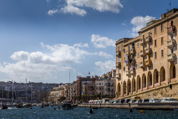 Obraz na płótnie Canvas Grand Harbour - Valletta & Vittoriosa / Birgu in Malta