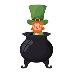 leprechaun with cauldron avatar character