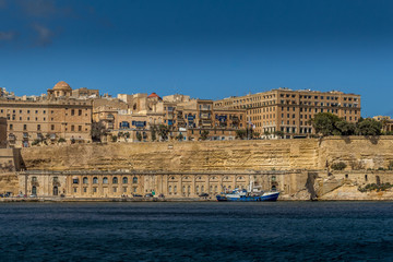 Grand Harbour  in Valletta & Birgu ( Vittoriosa ) Malta