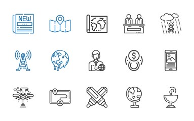 global icons set