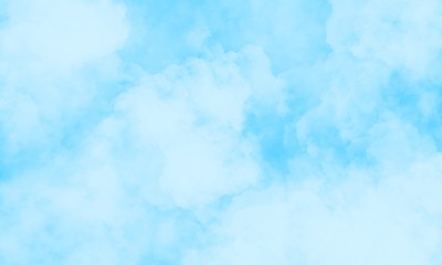 abstract painting blue background with copy space for text 