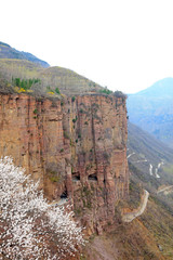 Guoliang hang wall highway, Hui county, Henan province, China