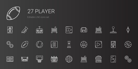 player icons set