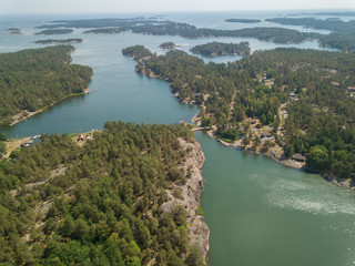 Fototapeta premium Swedish archipelago islands
