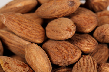 salted and roasted almonds 
