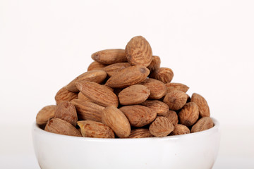 salted and roasted almonds 