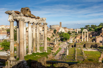 Roman Forum in Rome, Italy