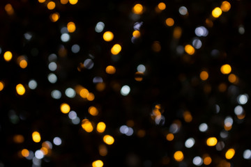 bokeh light for background.colorful light,night light