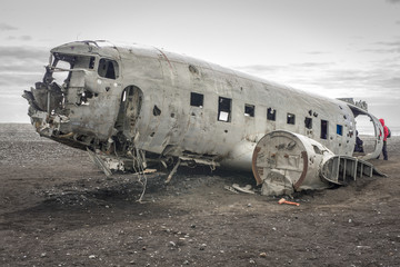 Iceland plane wreck
