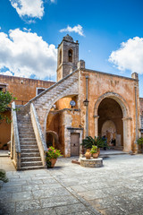 Fototapeta premium Monastery of Agia Triada of Tzagarolon, Crete, Greece