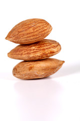 salted and roasted almonds 